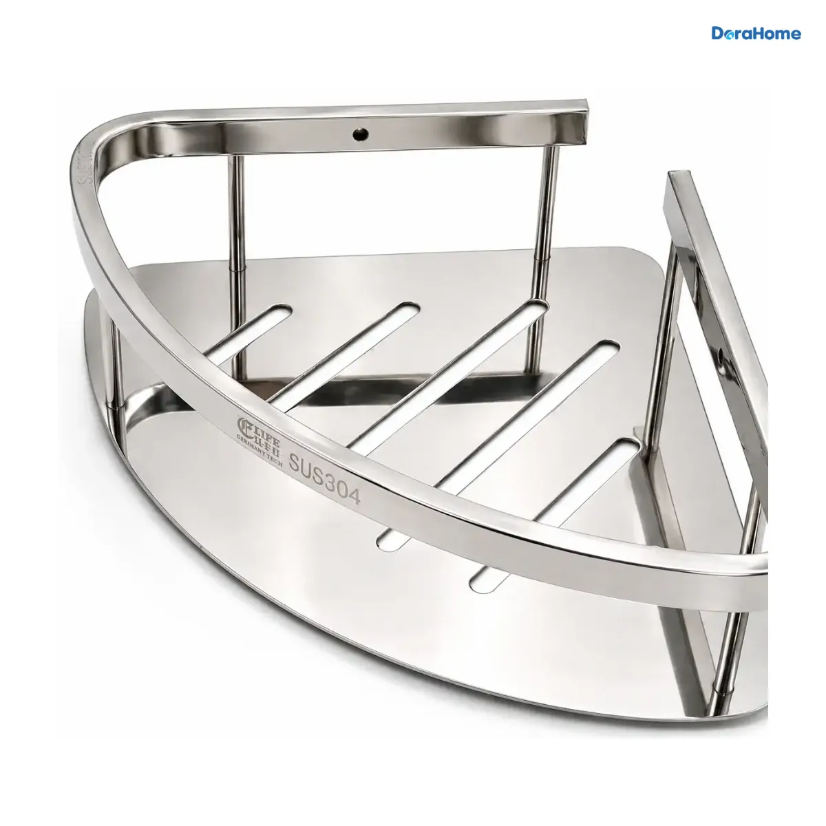 Kệ góc tam giác 1 tầng Inox SUS304 EUROLIFE EL-KG1